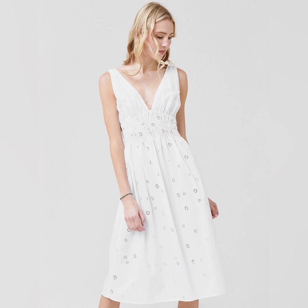 Ciao Lucia Capa Eyelet Dress - Extra Small XS